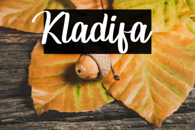 Kladifa Example 1