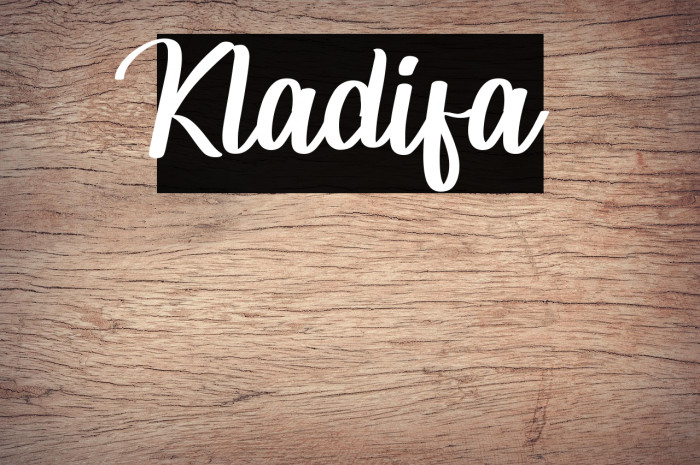 Kladifa Example 2