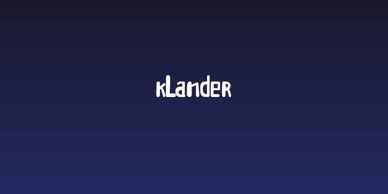 Klander Social Header