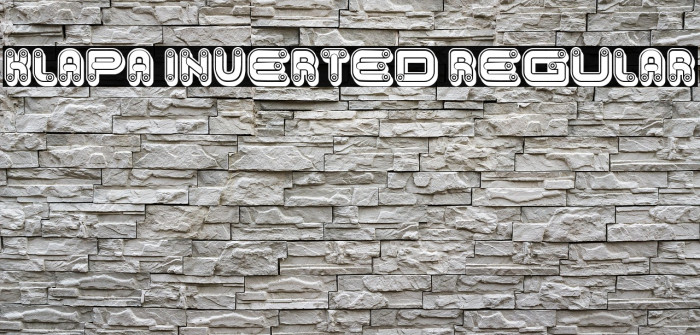 Klapa Inverted Regular Example 1