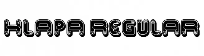Klapa Regular  Frei Schriftart Herunterladen