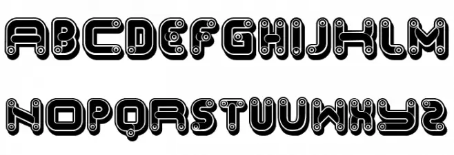 Klapa Regular Font UPPERCASE
