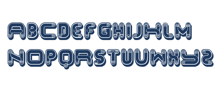 Klapa Regular Lowercase