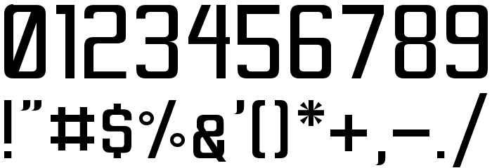 Klapa Font OTHER CHARS