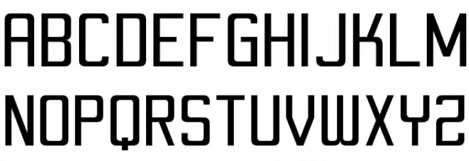Klapa Font UPPERCASE