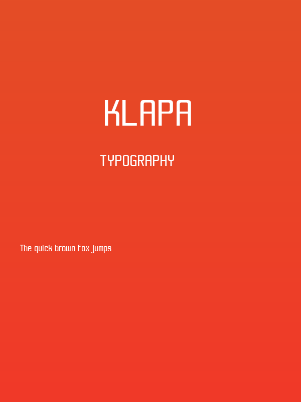 Klapa Poster