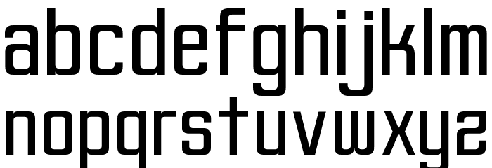 Klapa Font LOWERCASE