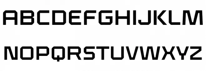 Klapt Bold Schriftart Groß