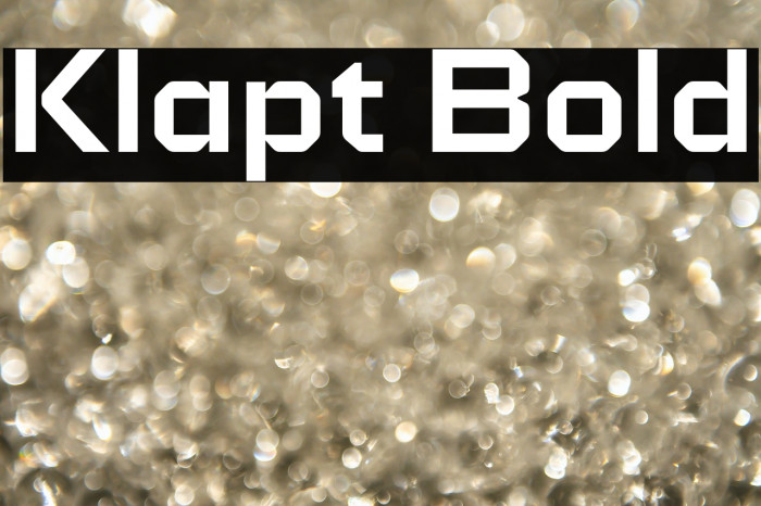 Klapt Bold Example 1