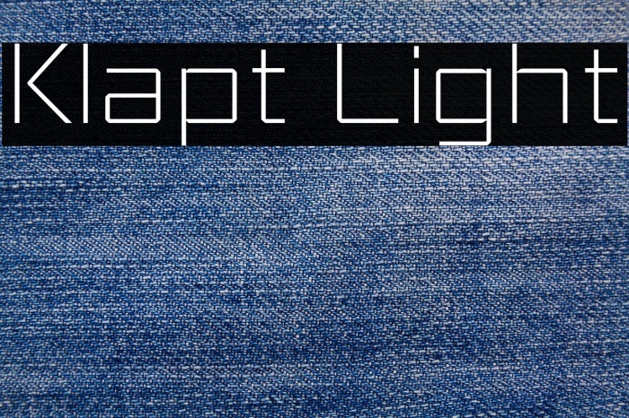 Klapt Light Example 1