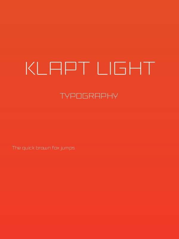 Klapt Light Poster