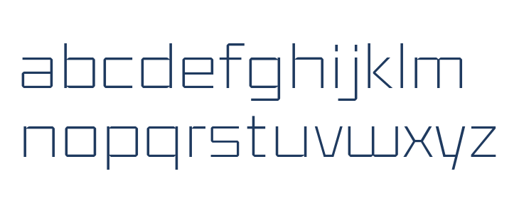 Klapt Light Lowercase