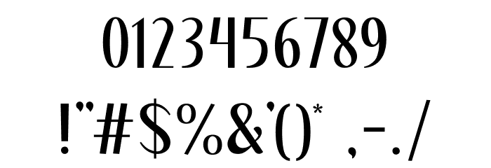 Klara Font OTHER CHARS