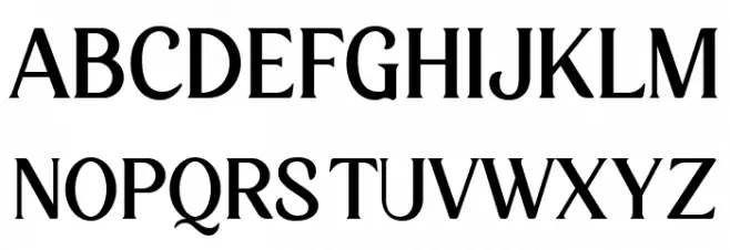 Klarinda Playful Personal Regular 字体 大写