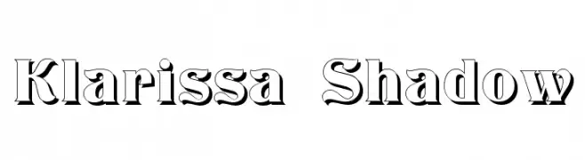 Klarissa Shadow  Fuentes Gratis Descargar