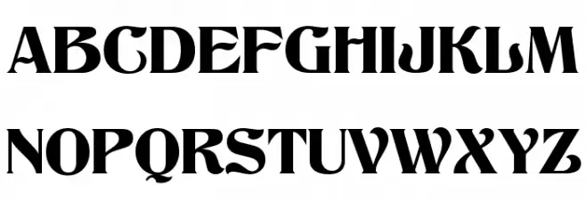 Klarissa Schriftart Groß
