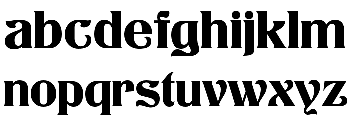 Klarissa Font LOWERCASE