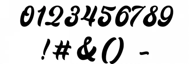 Klassik Style Font OTHER CHARS