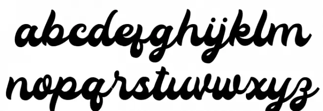 Klassik Style 字体 小写