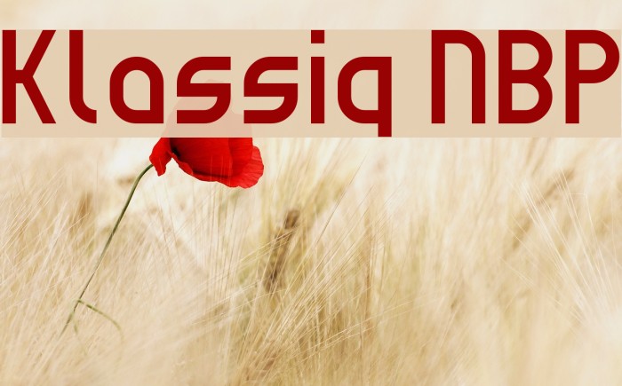 Klassiq NBP Font examples