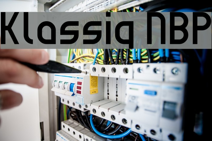 Klassiq NBP Font examples