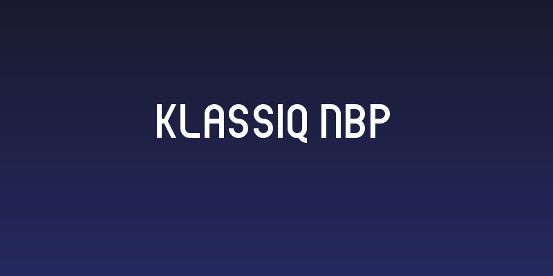 Klassiq NBP Social Header