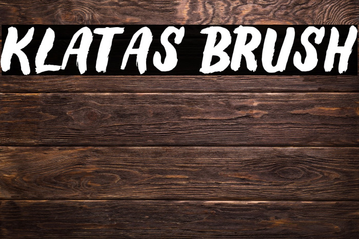 Klatas Brush Example 3