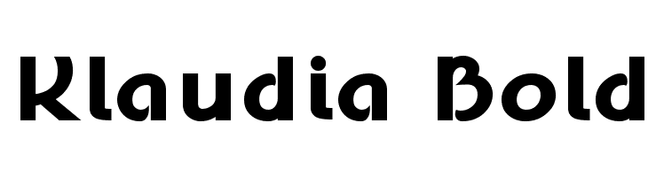 Klaudia Bold  Free Fonts Download