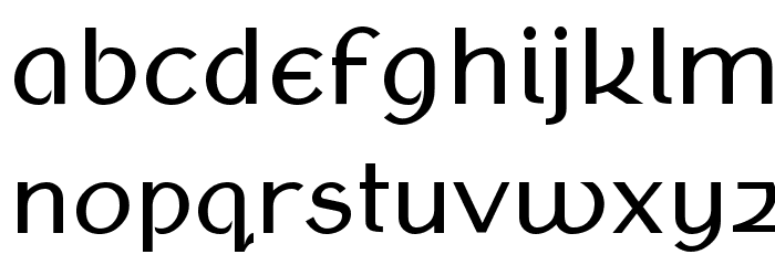 Klaudia Font LOWERCASE