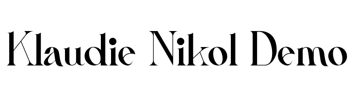 Klaudie Nikol Demo  Fuentes Gratis Descargar