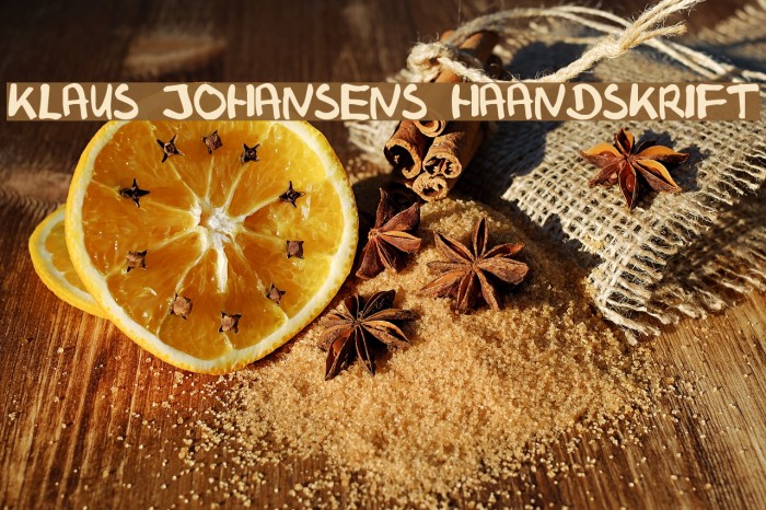 Klaus Johansens haandskrift لخطوط تنزيل examples