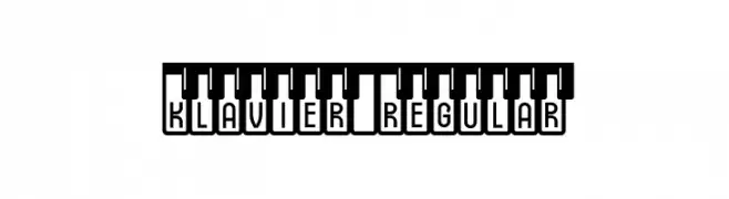 Klavier Regular  नि: शुल्क फ़ॉन्ट्स डाउनलोड