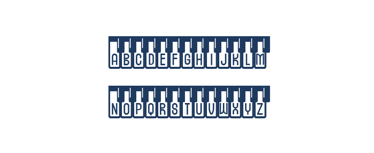 Klavier Regular Lowercase