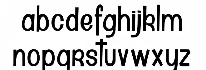 Klaxon Gaston_PersonalUseOnly Schriftart Kleinbuchstaben