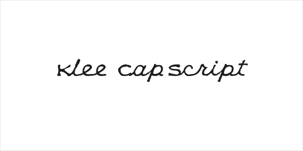 Klee CapScript Logo