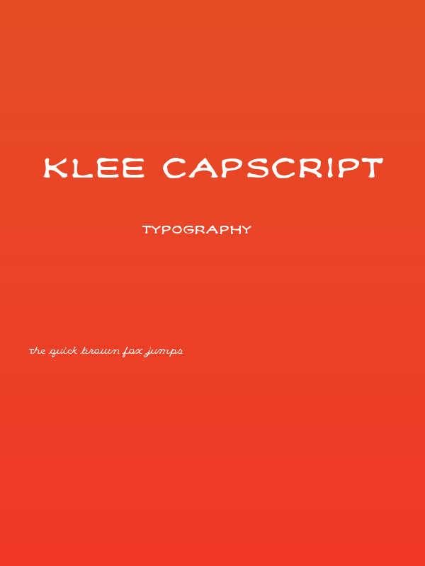Klee CapScript Poster