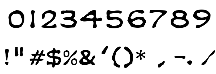 KleeCapScript Font OTHER CHARS