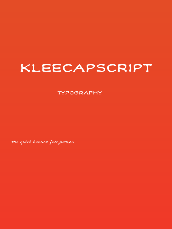 KleeCapScript Poster