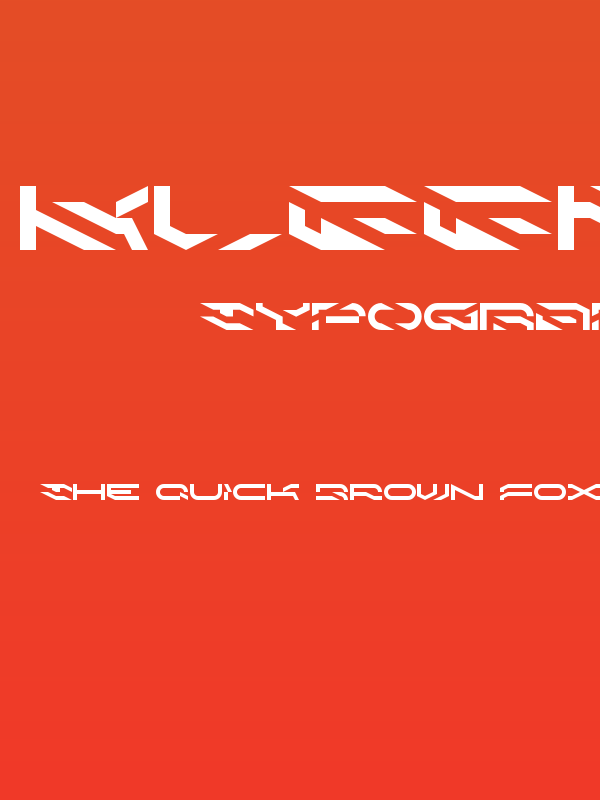 KleenBlades LDR Regular Poster