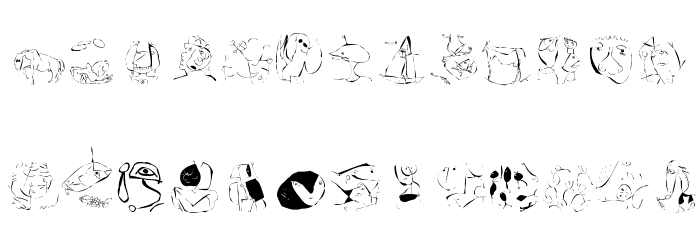 KleeriKaleRRound Font LOWERCASE