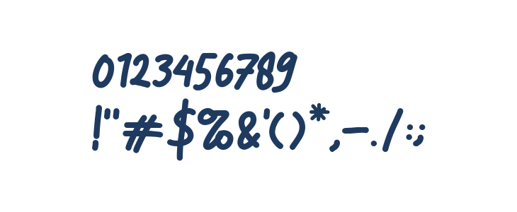 Klefont Mooncrat Regular Other Characters