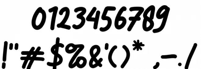 Klefont Mooncrat Regular Font OTHER CHARS