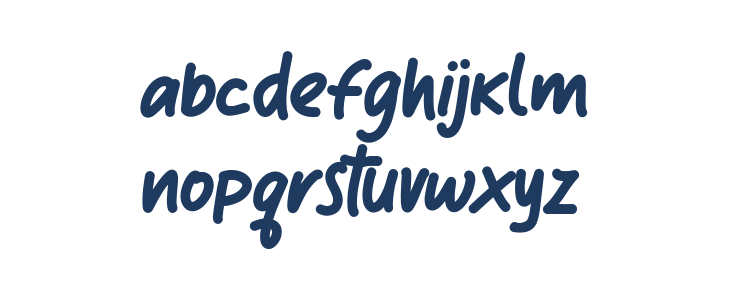 Klefont Mooncrat Regular Lowercase