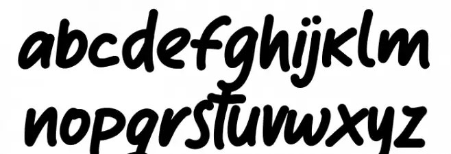 Klefont Mooncrat Regular 字体 小写