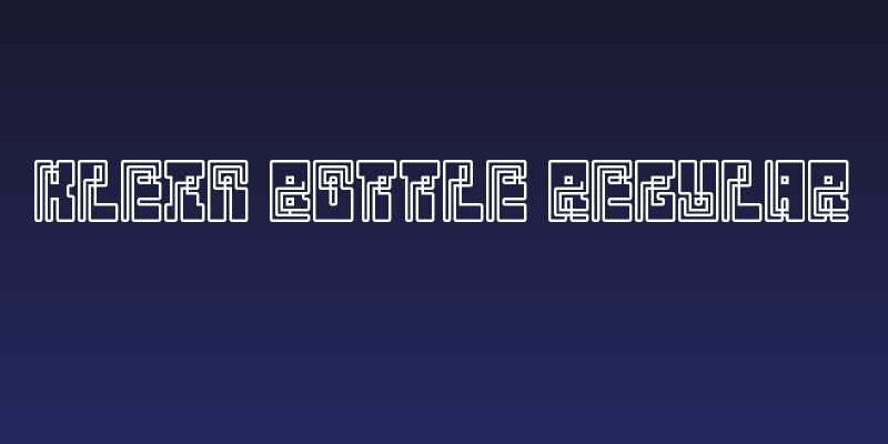 Klein Bottle Regular Social Header