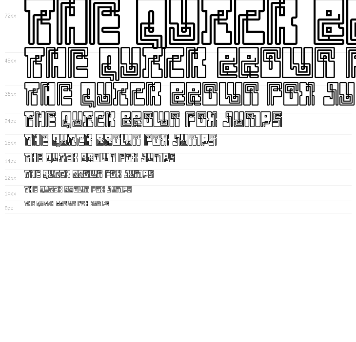 Klein Bottle Regular Waterfall