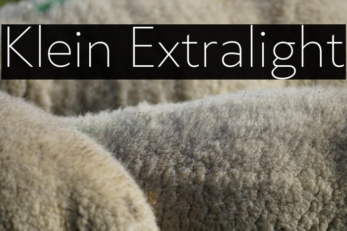 Klein Extralight Example 1