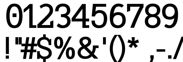 KleinSlabserif-Bold Fuentes OTROS CHARS