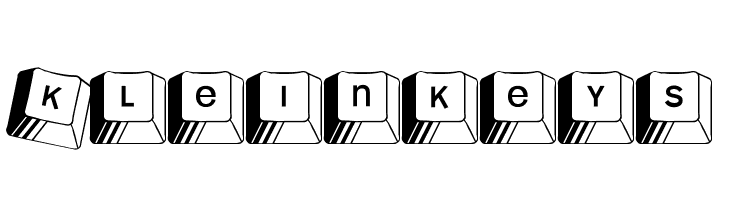 Kleinkeys Font