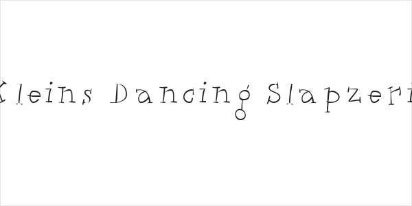 Kleins Dancing Slapzerif Logo